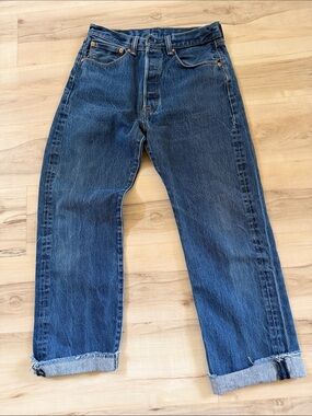 Levi's Relaxed Straight-Leg Blue Denim Jeans